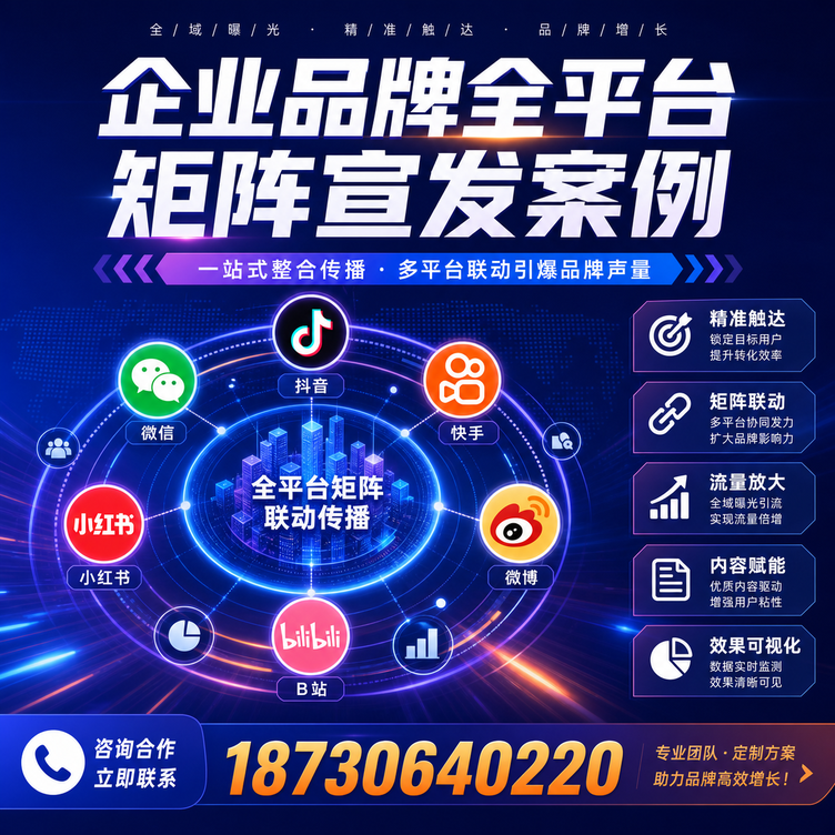 白银企业全平台自媒体品牌统一宣发落地案例